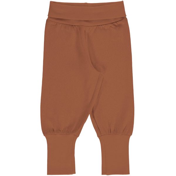 MEYADEY - PANTS WAIST - HÜFTHOSE MIT LANGEN BÜDCHEN - CLAYSTONE