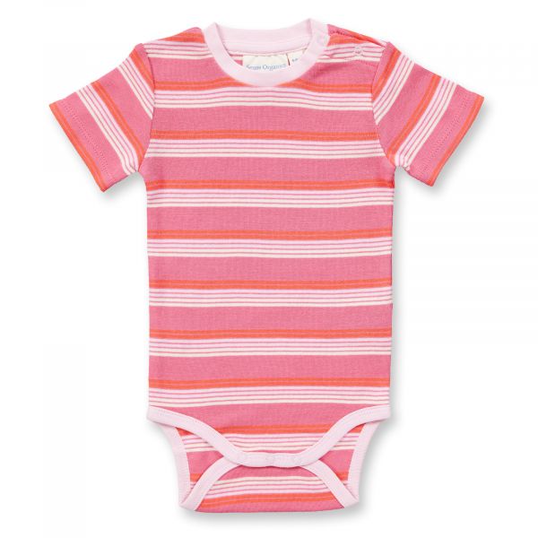 SENSE ORGANICS - VARIN RETRO BABY BODY S/S - BABY KURZARM BODY BIO - MULTI BLUE STRIPES