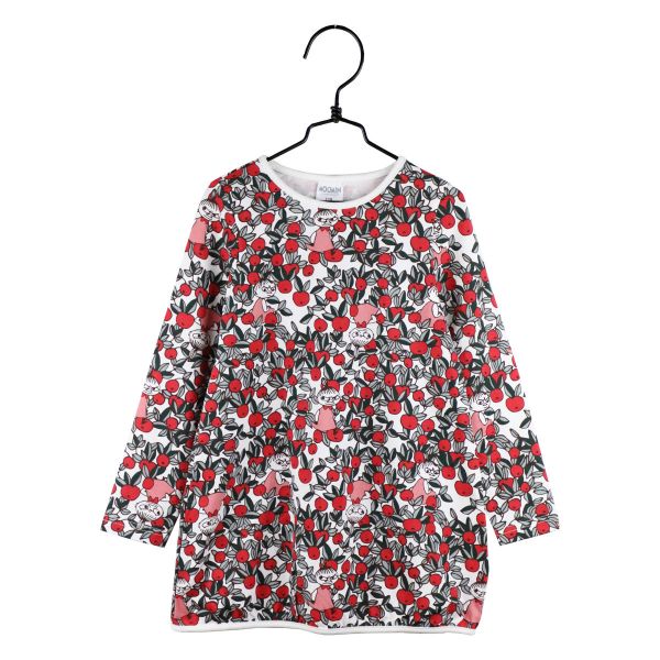 MARTINEX - CRANBERRY TUNIC - LANGARM KLEID - LITTLE MY - ROT