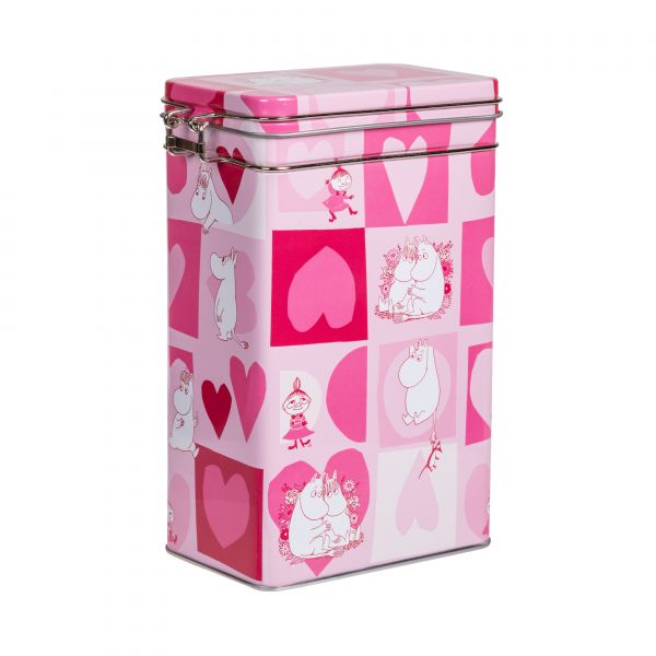 MARTINEX - MOOMIN BELOVED COFFEE TIN - KAFFEEDOSE - PINK
