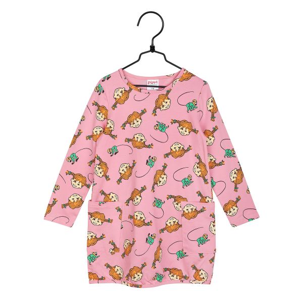 MARTINEX - PLAITS TUNIC ROSE - LANGARM TUNIKA - ROSE