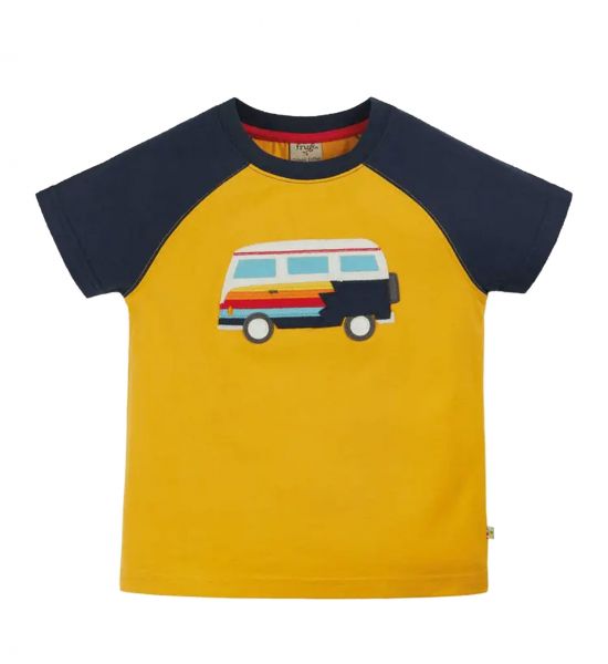 FRUGI - RAFE RAGLAN - KURZARM T- SHIRT