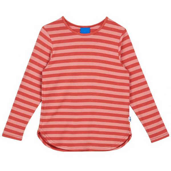 FINKID - MERISILLI - GESTREIFTES LANGARMSHIRT AUS BAMBUSJERSEY