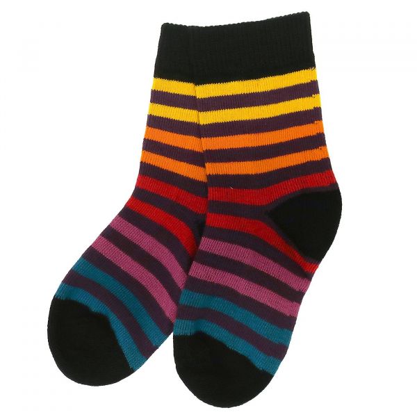 VILLERVALLA - SOCKS MULTISTRIPE - RINGELSOCKEN