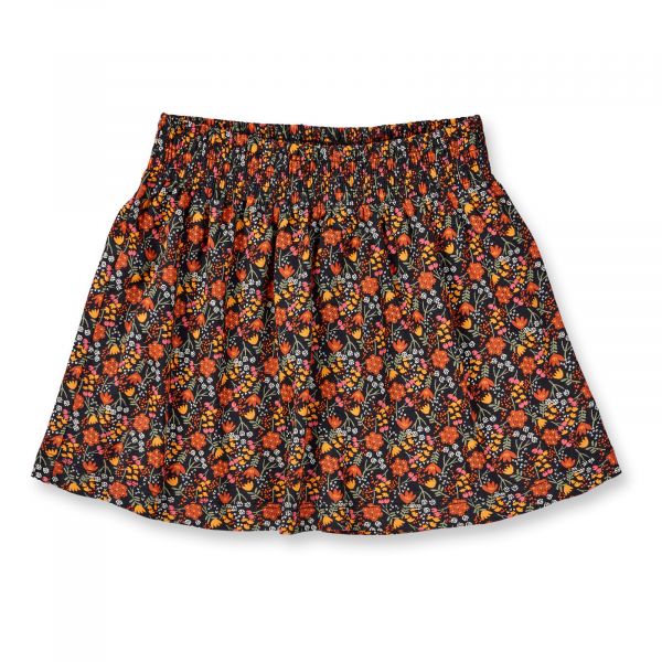 SENSE ORGANICS - MALIA - ROCK - AOP DITSY FLOWER BLACK
