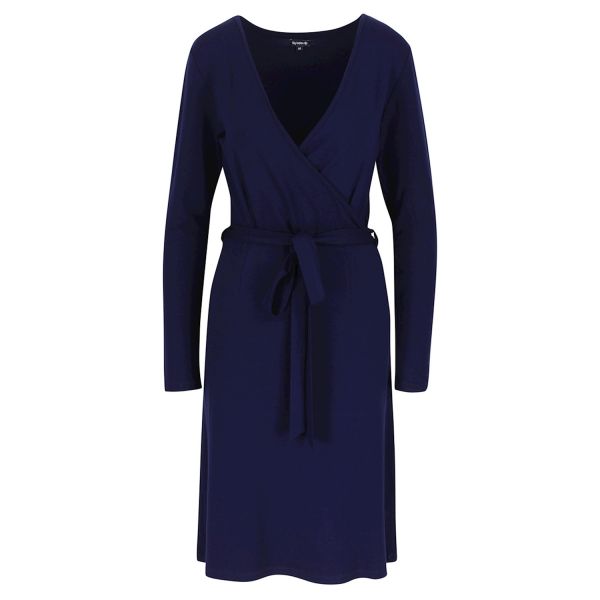 LILY BALOU - ETTA WRAP DRESS - DAMEN WICKELKLEID - PATRIOT-BLUE