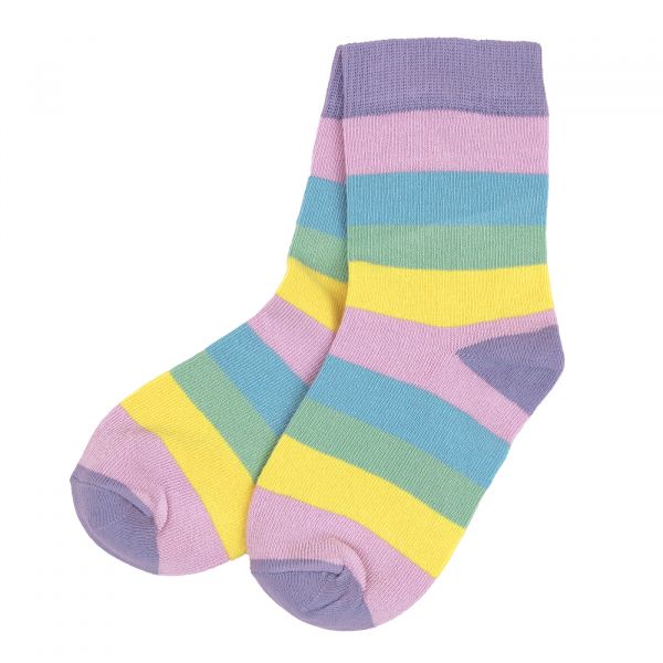 VILLERVALLA - SOCKS - BUNT GESTREIFTE SOCKEN