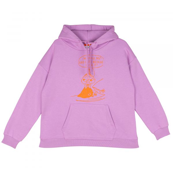 MARTINEX - SALLA HOODIE BITE - DDAMEN KAPUZEN PULLOVER - LILAC