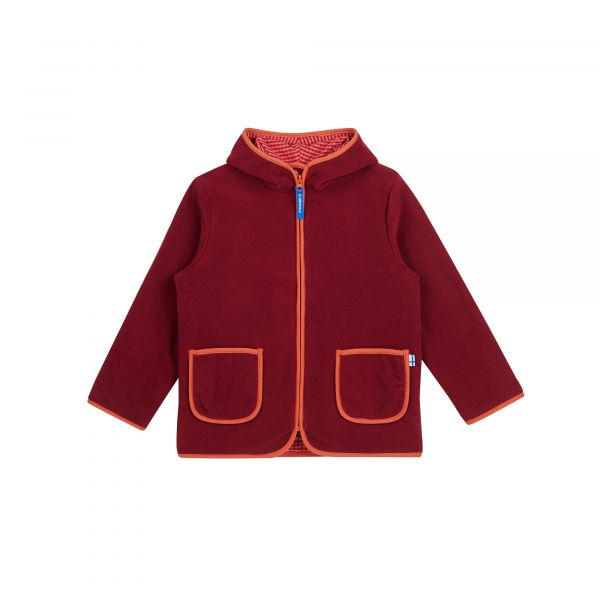 finkid - TONTTU - ZWERGEN FLEECEJACKE - ZIP IN