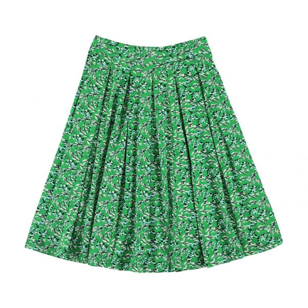 LILY BALOU - SOHO MIDI SKIRT - BUNTER MÄDCHEN ROCK