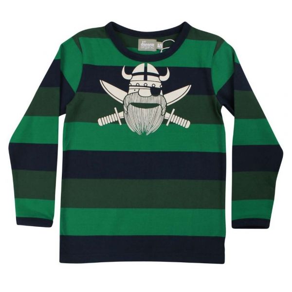 DANEFAE - ORGANIC - DANESPIRE TEE - LANGARM STREIFEN SHIRT BIO