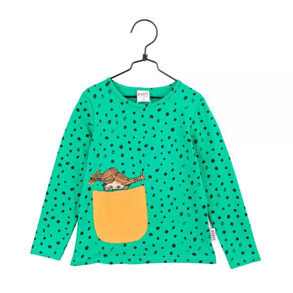MARTINEX - SPECKLE SHIRT - LANGARMSHIRT - GREEN