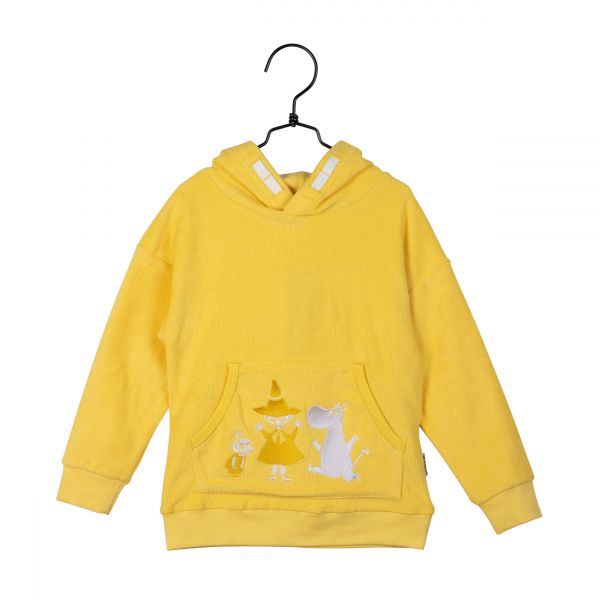 MARTINEX - MOOMIN TERRY HOODIE - KAPUZENPULLOVER - YELLOW