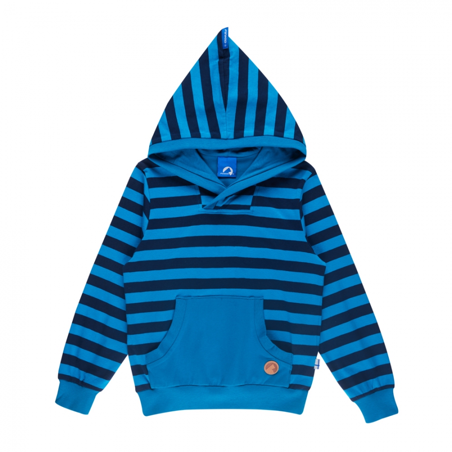 finkid - TULVA - STREIFEN ZWERGEN HOODIE | FINKID OBERTEILE | FINKID |  MARKEN | Nordgesichter - Nordische Mode