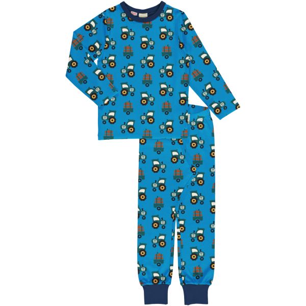 MAXOMORRA - PYJAMA SET LS - SCHLAFANZUG LANG - TRACTOR