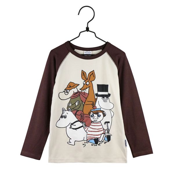 MARTINEX - MOOMIN SHIRT - LANGARM SHIRT - BROWN