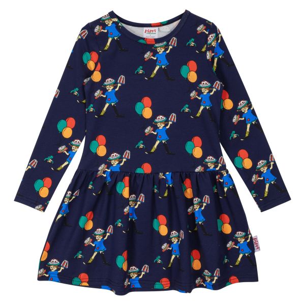 MARTINEX - BALLOONS DRESS - LANGARMKLEID - DBLUE