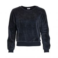 CHILLS & FEVER - SWEATER LIMA - DAMEN OBERTEIL - JETBLACK CHILLS & FEVER - SWEATER LIMA - DAMEN OBERTEIL - JETBLACK