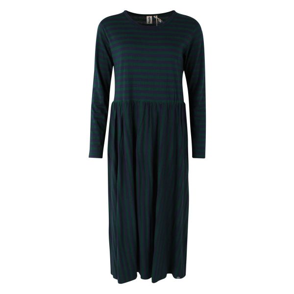 DANEFAE - DANEKROEYER LS MODAL DRESS - DAMEN LANGARMKLEID - MODAL DARK FOREST/DARK NAVY