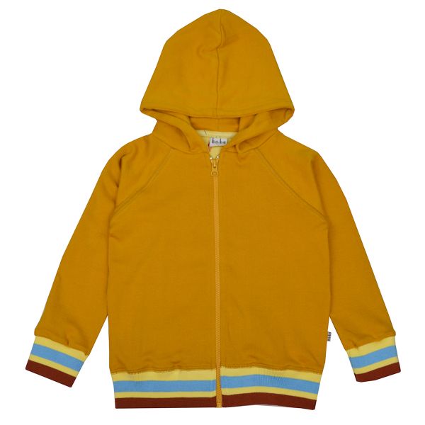 BABA KIDSWEAR - HOODIE - KAPUZENJACKE - GOLDEN YELLOW