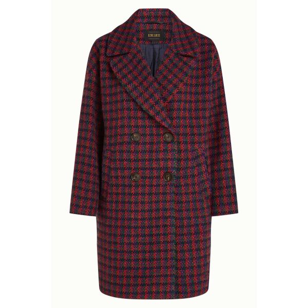 KING LOUIE - NIA COAT ROSEY - DAMEN MANTEL - URBAN GREEN