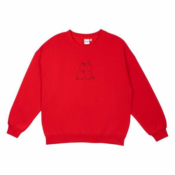 MARTINEX - ELLEN SWEATSHIRT - DAMEN SWEATSHIRT - DARLING RED/ROT