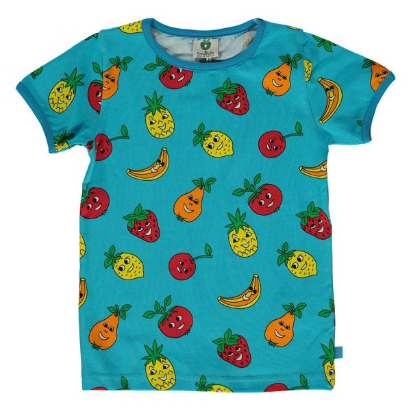 SMAFOLK - KURZARM T-SHIRT - FRUITS - FRÜCHTE