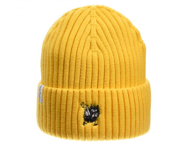 NORDIC BUDDIES - WINTER HAT BEANIE ADULT MOOMIN STINKY - WINTER MÜTZE FÜR ERWACHSENE - YELLOW