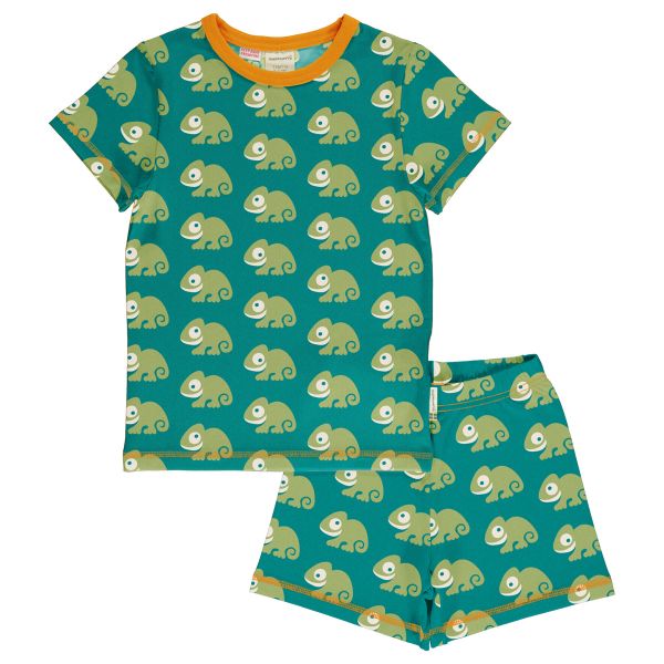 MAXOMORRA - PYJAMA SET SS - KURZER SCHLAFANZUG