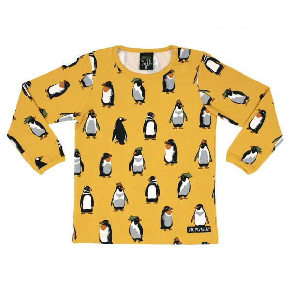 VILLERVALLA - T-SHIRT L/S - LANGARMSHIRT MIT PINGUIN