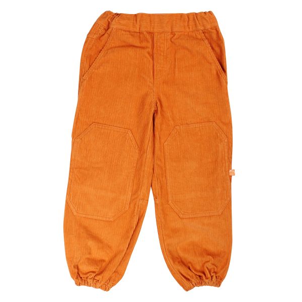 DANEFAE - DANEKATHOLT CORD PANTS - HOSE MIT ELASTISCHEN BÜNDCHEN UND KNIEVERSTÄRKUNG