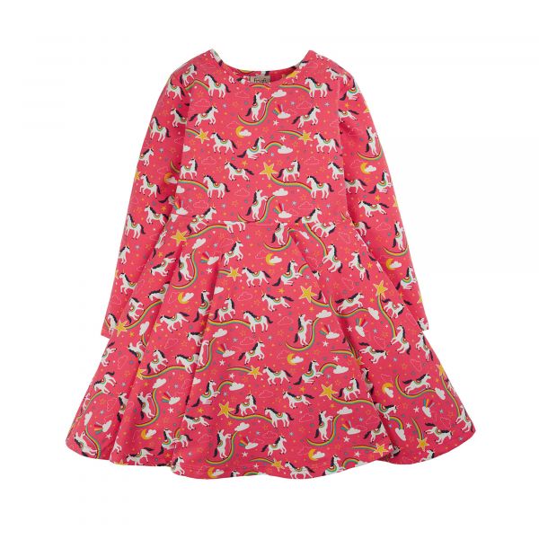 FRUGI - SOFIA SKATER DRESS - LANGARMKLEID