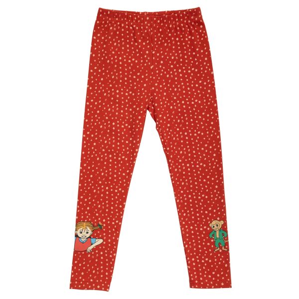 MARTINEX - PÜNKTCHEN LEGGINGS - SCMALE HOSE - RED/ROSE