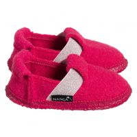 NANGA - MOUNTAIN - KINDER HAUSSCHUH AUS SCHURWOLLE - ROSA NANGA - MOUNTAIN - KINDER HAUSSCHUH AUS SCHURWOLLE - ROSA