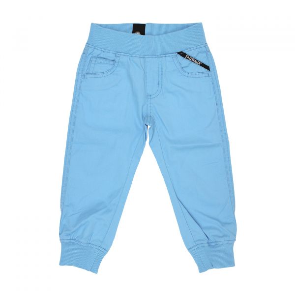 VILLERVALLA - RELAXED TROUSERS - WEICHE HOSE MIT ELASTISCHEM TAILLENBUND - LAKE