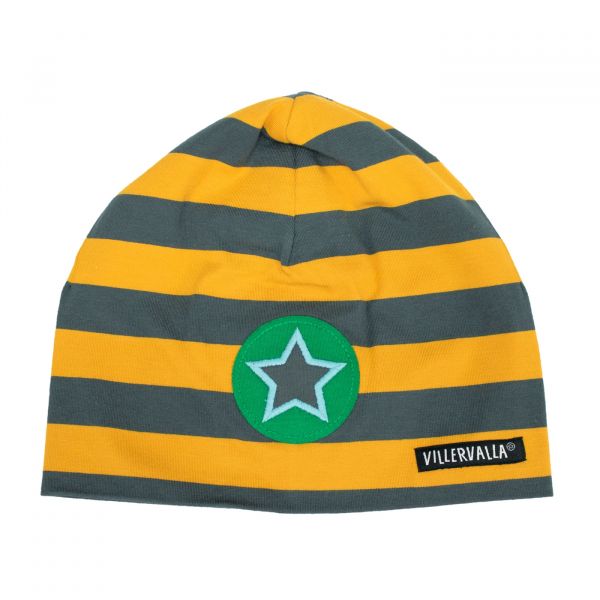 VILLERVALLA - BEANIE - GERINGELTE JERSEYMÜTZE