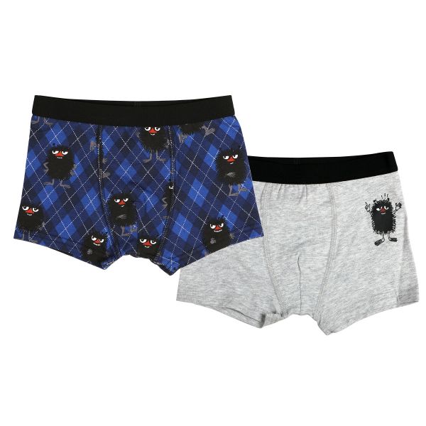 MARTINEX - STINKIES BOXERS 2PACK - JUNGEN UNTERHOSE STINKY - BLUE /GREY