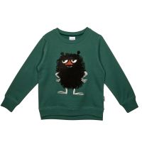 MARTINEX - STINKY SWEATSHIRT - LANGARM PULLOVER - DARKGREEN MARTINEX - STINKY SWEATSHIRT - LANGARM PULLOVER - DARKGREEN