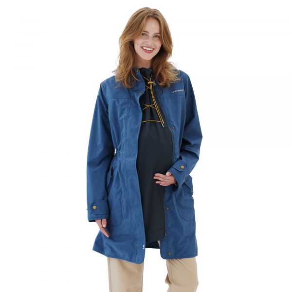 FINSIDE - ONNEKSI - DAMEN OUTDOORPARKA - ZIP IN AUSSENJACKE