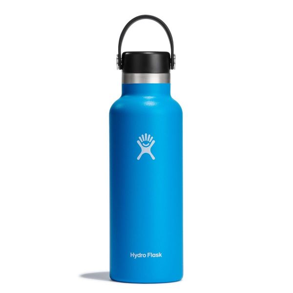 HYDRO FLASK- STANDARD MOUTH 18 OZ - ISOLIERTE TRINKFLASCHE - 532 ML PACIFIC