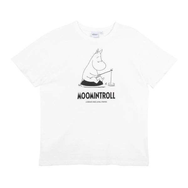 MARTINEX - CHARACTER MOOMIN T-SHIRT - KURZARM T- SHIRT - WHITE