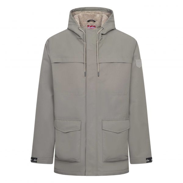 DERBE - PHOEBHOLM_DOG - HERREN WINTERJACKE HUNDEFREUNDLICH - MOREL/COBBLESTONE