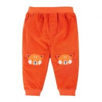FRUGI - CASSIUS CORD TROUSERS - FEINKORDHOSE MIT PANDA- KNIEVERSTÄRKUNGEN - BONFIRE/RED PANDA FRUGI - CASSIUS CORD TROUSERS - FEINKORDHOSE MIT PANDA- KNIEVERSTÄRKUNGEN - BONFIRE/RED PANDA