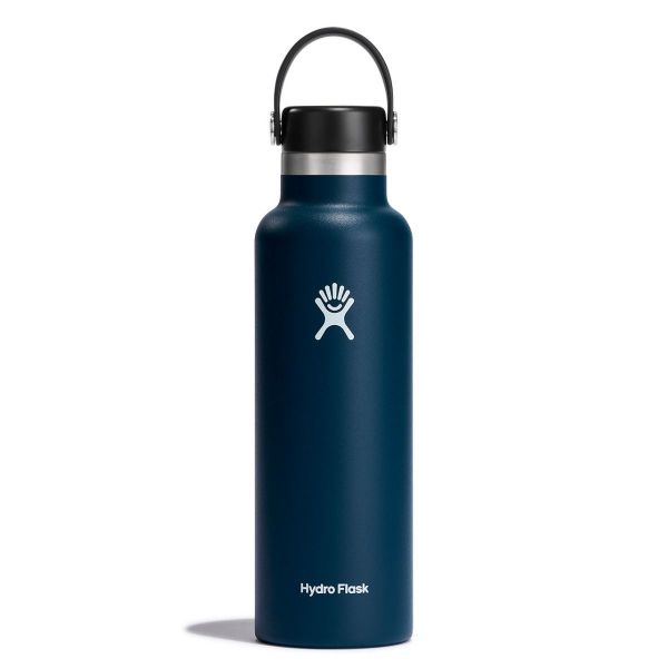 HYDRO FLASK - STANDARD MOUTH - ISOLIERTE TRINKFLASCHE - 709 ML - INDIGO