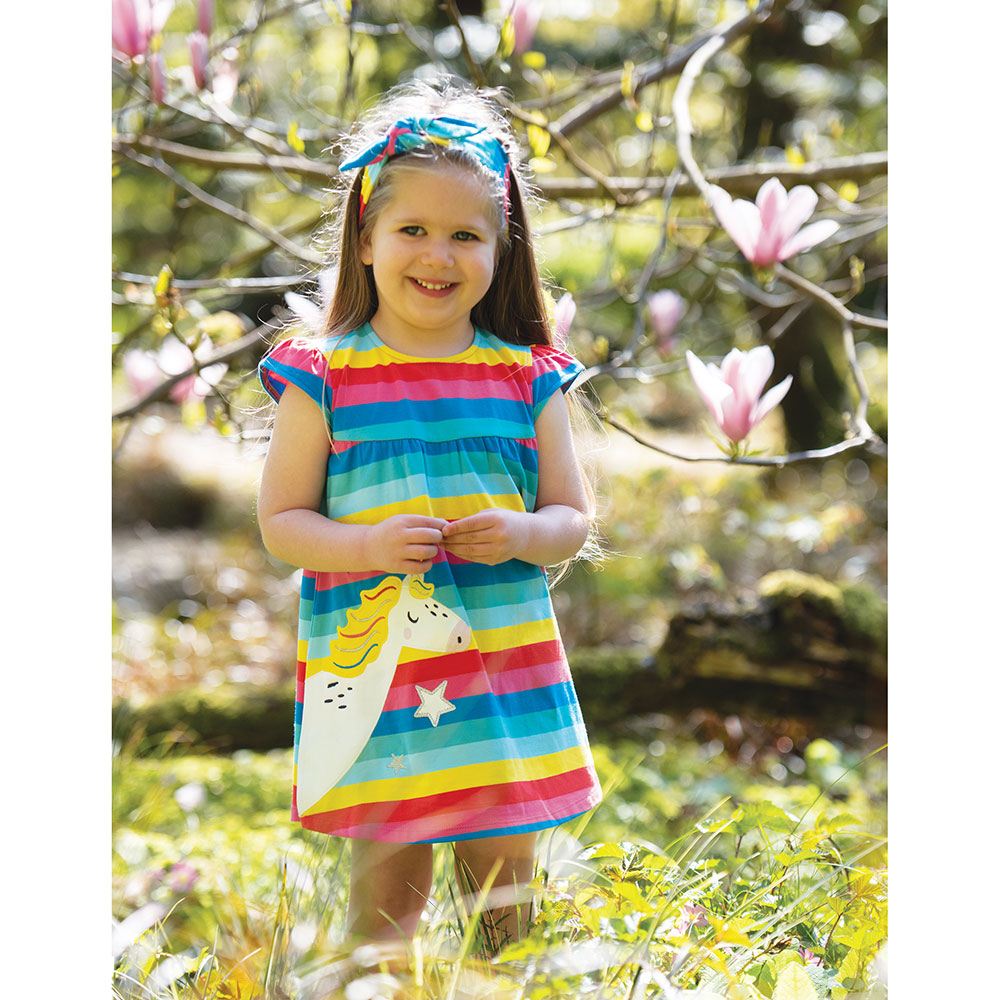 FRUGI LITTLE LOLA DRESS KURZARMKLEID FRUGI MARKEN