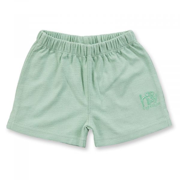 SENSE ORGANICS - LOU BABY TERRY SHORTS - KURZE HOSE BIO - JADE GREEN