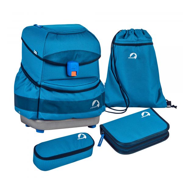 FINKID - BUDDY - SCHULRUCKSACK - SET KOMPLETT - SEAPORT/NAVY