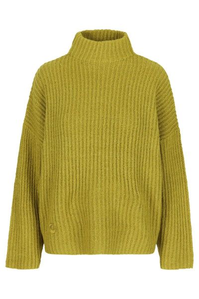 LILY BALOU - NISA TURTLENECK JUMPER - DAMEN PULLOVER - BRONZE-MIST