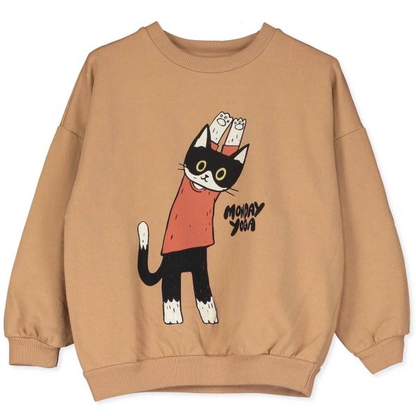 LÖTIEKIDS - SWEATSHIRT - SWEAT PULLOVER - TOASTED/MONDAY YOGA