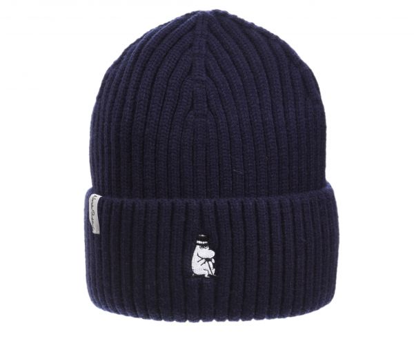 NORDIC BUDDIES - WINTER HAT BEANIE ADULT MOOMINPAPPA - WINTER MÜTZE FÜR ERWACHSENE - NAVY